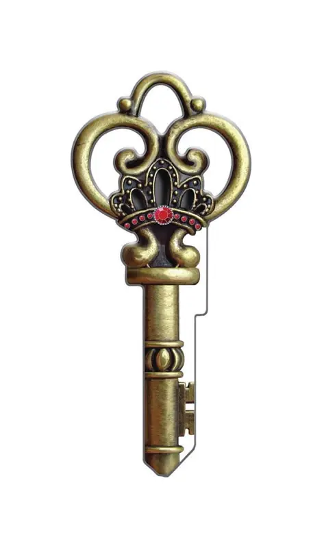 Skeleton House Key Blank Double For Kwikset Kw1/11 Multicolored