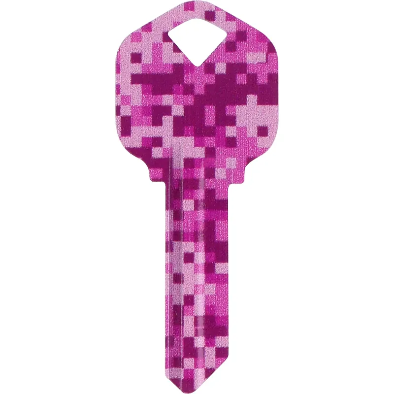 Wackey Digital Camo House/office Universal Key Blank Single