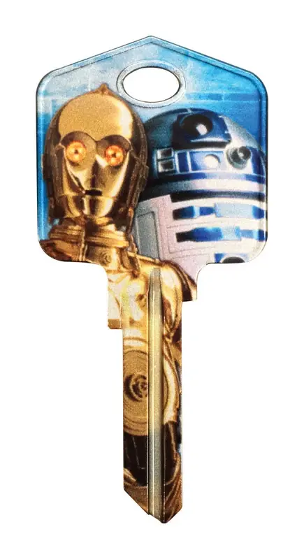 Star Wars Droids House/padlock Universal Key Blank Single
