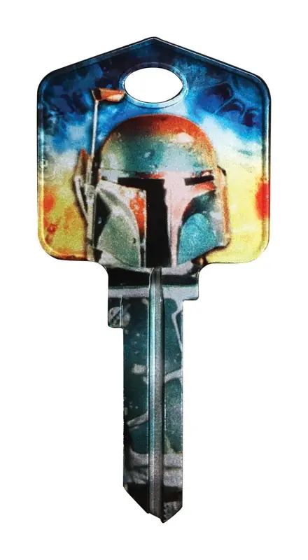 Star Wars Boba Fett House/padlock Universal Key Blank Single