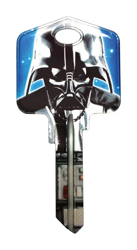 Star Wars Darth Vader House/padlock Universal Key Blank Single