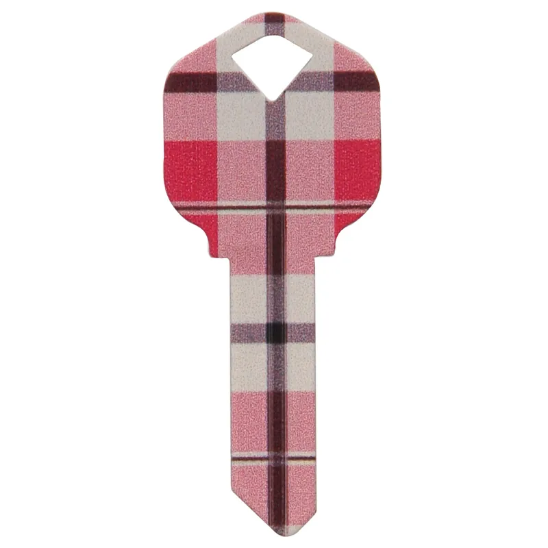 Wackey Plaid House/office Universal Key Blank Single
