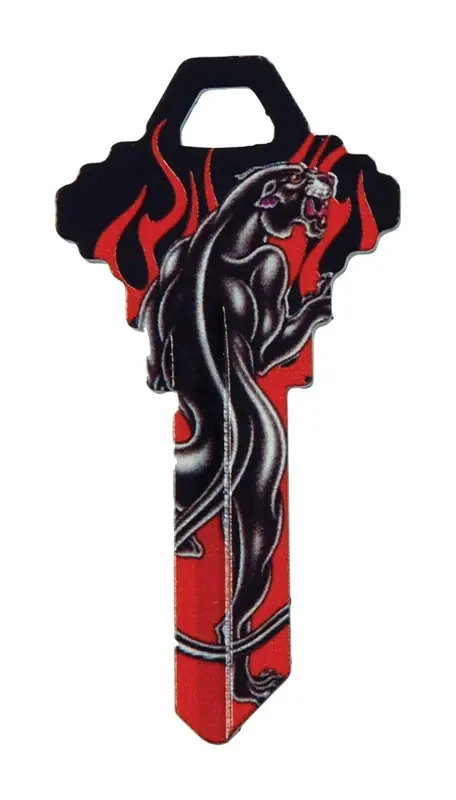 Wackey Panther House/office Universal Key Blank Single
