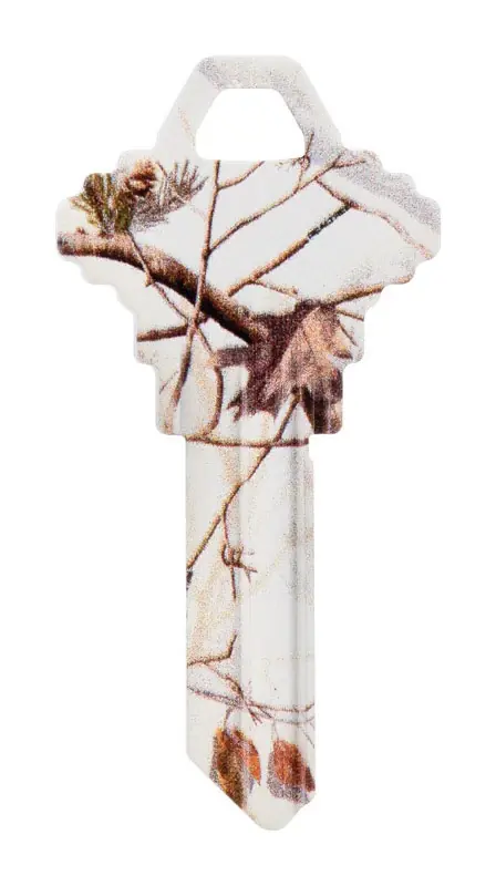 Realtree Snow House/office Universal Key Blank Single