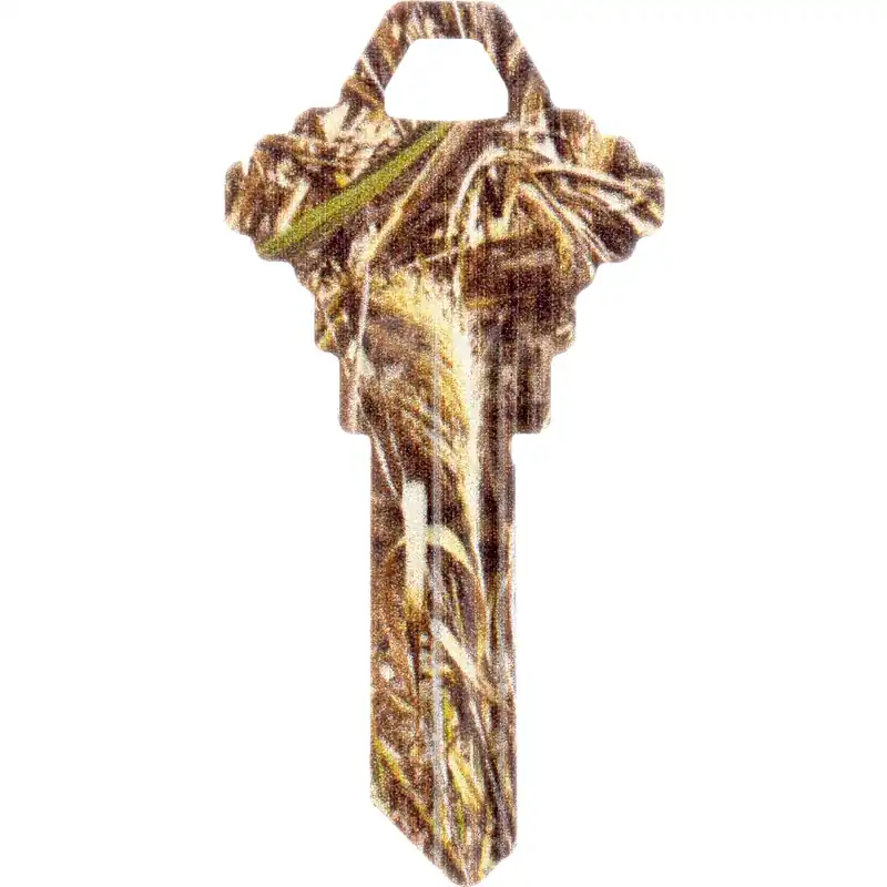 Realtree Brown House/office Universal Key Blank Single Brown