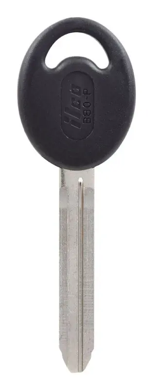 Automotive Key Blank B80ph Double Sided For Gm - Brass Material