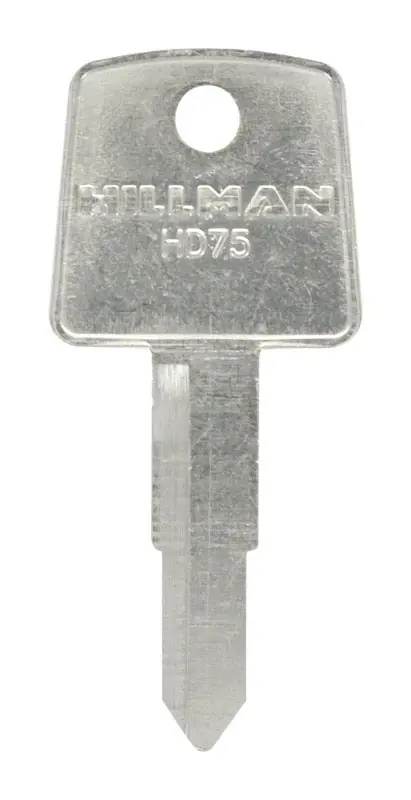 Traditional Key Automotive Key Blank Double For Honda Black/silver