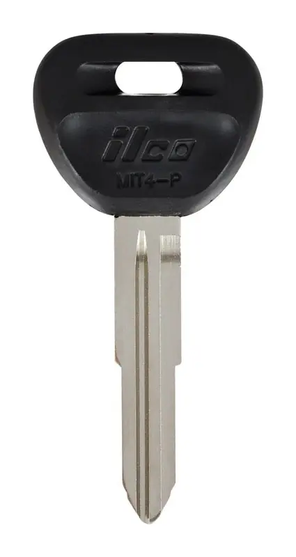 Traditional Key Automotive Key Blank Double For Mitsubishi Black/silver