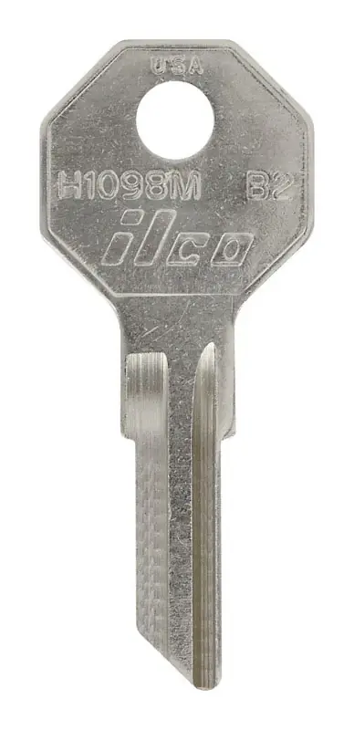 Traditional Key Automotive Key Blank Single For Briggs Brass