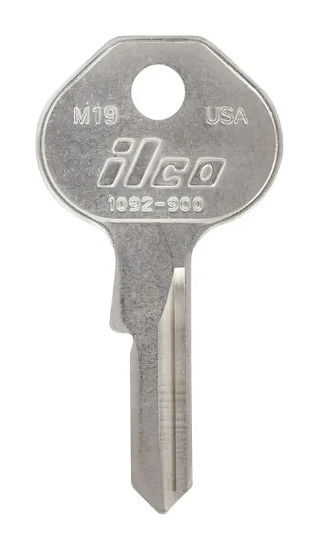 Traditional Key Padlock Universal Key Blank Single Sided 86381