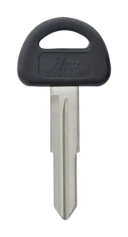 Traditional Key Automotive Key Blank Double For Suzuki Black/silver