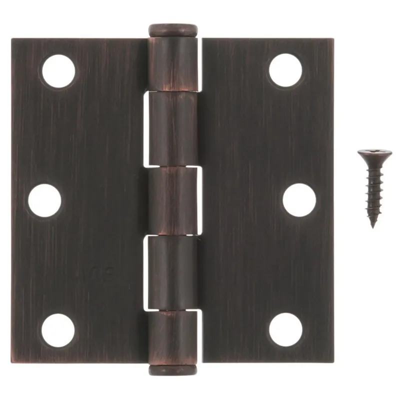 Ace 3 Inch Oil Rubbed Bronze Residential Door Hinge