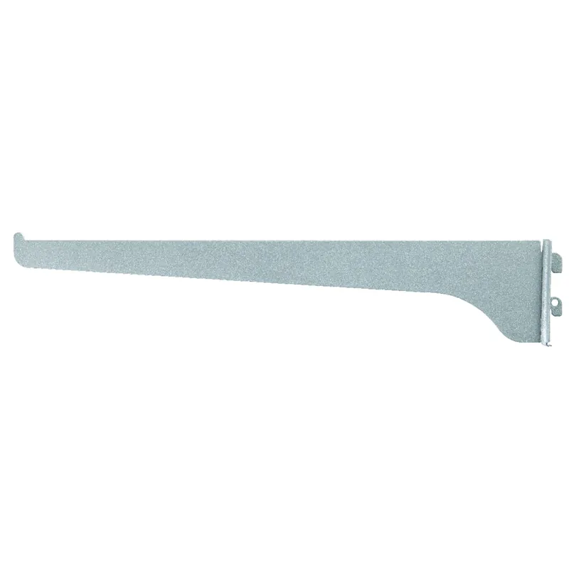 180 Series 12 In. Titanium Steel Regular-duty Single-slot Shelf Bracket