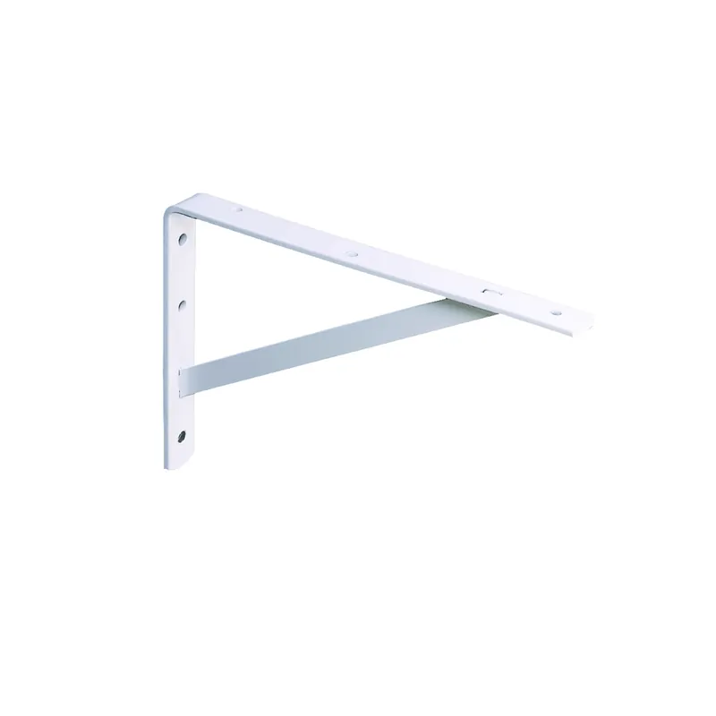 Shelf L-bracket, White, 300mm, 16-in.