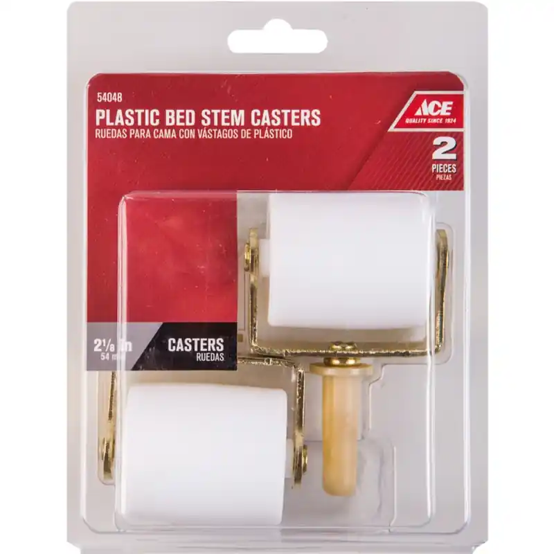 2-1/8 In. Dia. Swivel Caster 125 Lb. 2 Pk