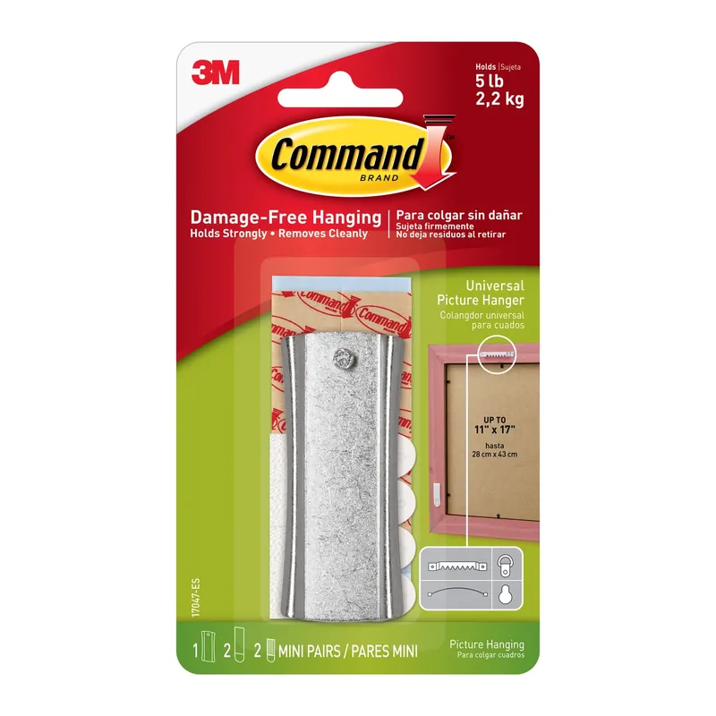 Command Silver Assorted Picture Hanger 5 Lb 1 Pk