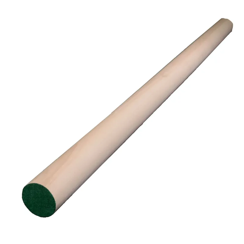 Round Hardwood Dowel 1-1/4 In. D X 48 In. L 1 Pk Light Green