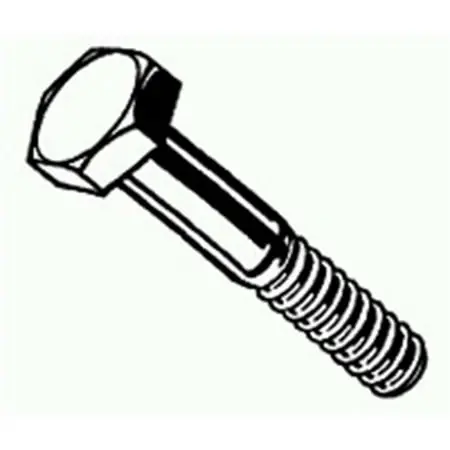 1/4-20 X 1/2 Zinc Coarse Hex Bolts - Grade 2 - Box Of 100