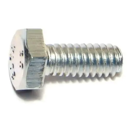 1/4 -20 X 5/8 Zinc Grade 2 / A307 Hex Bolts (100 Pcs.)