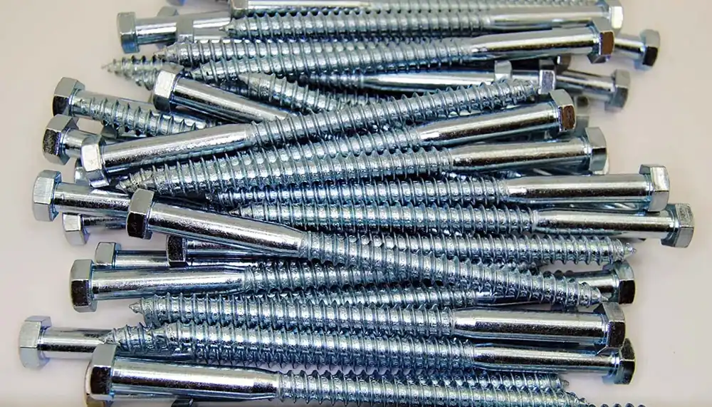 3/8-16 X 5-1/2 Zinc Plated Grade 2 Hex Bolts - A307 Steel