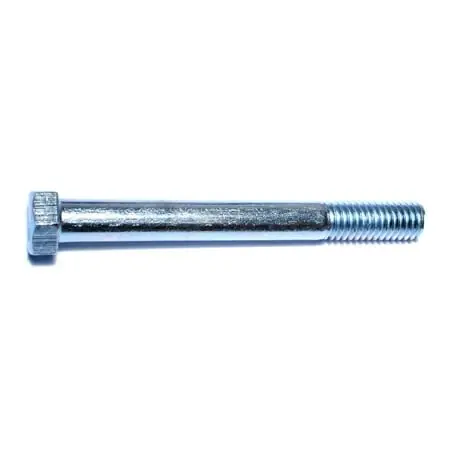7/16-14 X 4 Zinc Plated Grade 2 Coarse Thread Hex Bolts A307