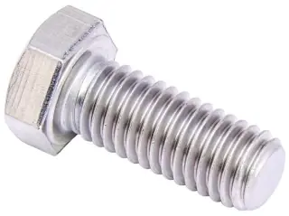 Bline 1/2-inch X 7/8-inch Zinc Plated Hex Head Cap Screw