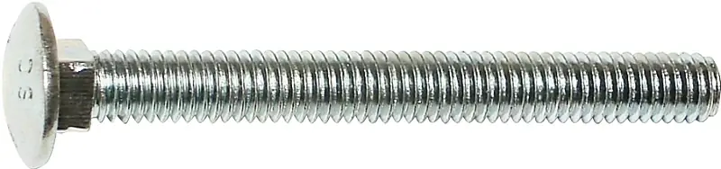 Zinc Carriage Bolt 3/8-16 X 1-1/2 In, Model 01095