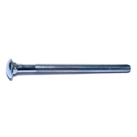 1/2 -13 X 7-1/2 Zinc Plated Grade 2 / A307 Carriage Bolts (25 Pcs)
