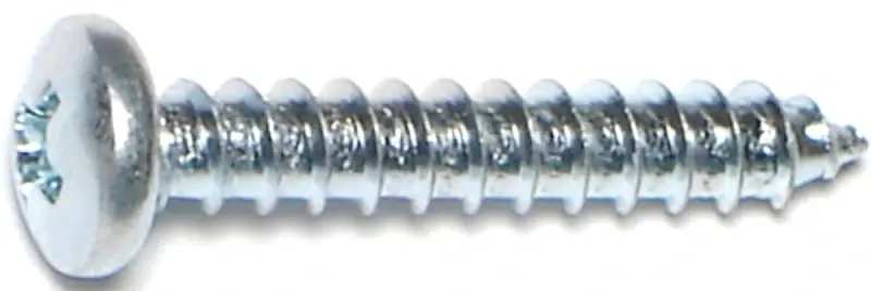 Midwest Fastener 3242 Zinc Plated Tapping Screw 8 X 1 In.