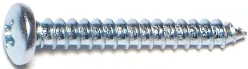 Midwest Fastener 3243 Zinc Plated Tapping Screw 8 X 1.25 In.