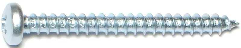 Midwest Fastener Screw Tapping Zn Pan Ph 10x2 3253