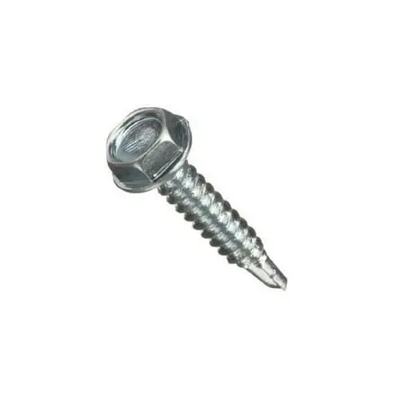 19480747 Self-drilling Hex Washer Screws 8 X 1-1/2 Zinc