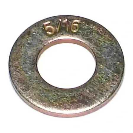 5/16 X 11/32 X 11/16 Zinc Plated Grade 8 Steel Sae Flat Washers