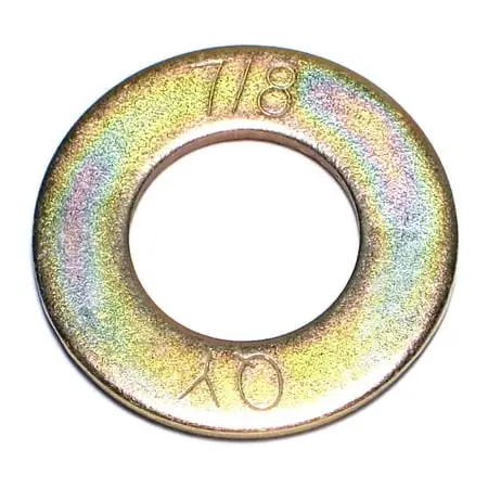 7/8 X 15/16 X 1-3/4 Zinc Grade 8 Sae Flat Washers Flwsrs-114 (5 Pcs)