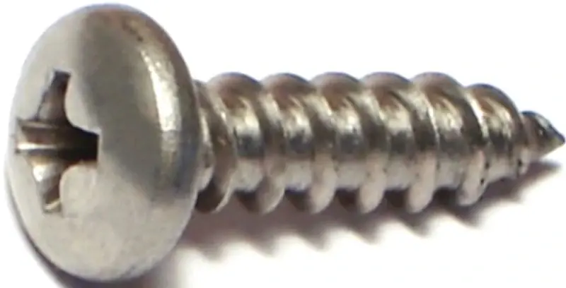 Midwest Fastener 5118 Phillips Pan Head Tapping Screw 10 X .75 In.