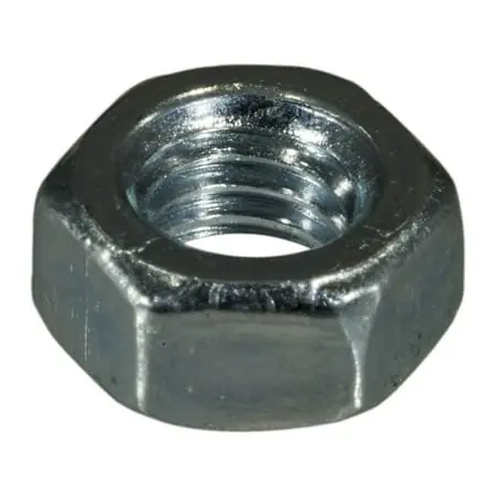 6 Mm-1.00 Zinc Hex Nuts - Durable Fasteners For Various Applications