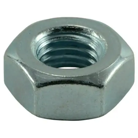 10 Mm-1.50 Zinc Plated Class 8 Steel Hex Nuts - Coarse Thread