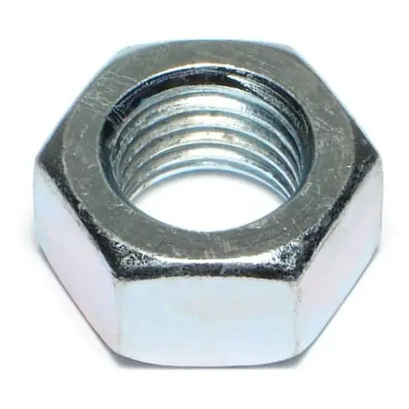 20mm-2.5 Zinc Plated Class 8 Steel Hex Nuts - Coarse Thread