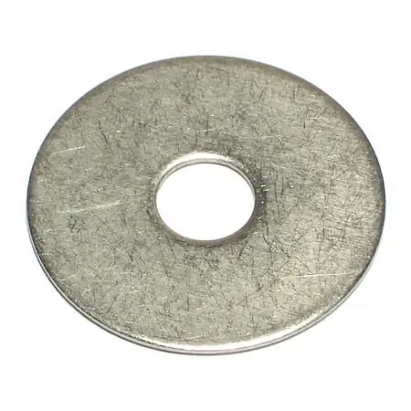 3/8 X 1-1/2 Inch Stainless Steel Fender Washers - 18-8 Grade