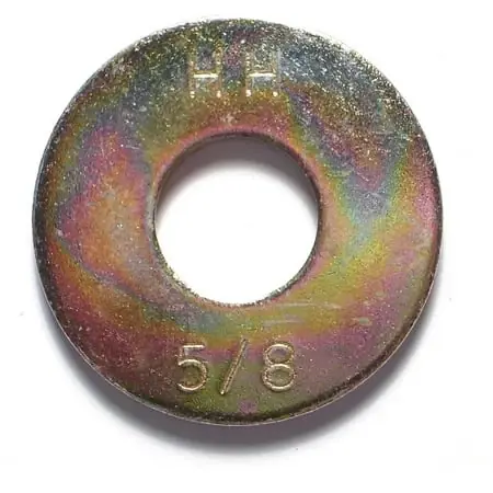 5/8 X 11/16 X 1-3/4 Zinc Plated Grade 8 Uss Flat Washers