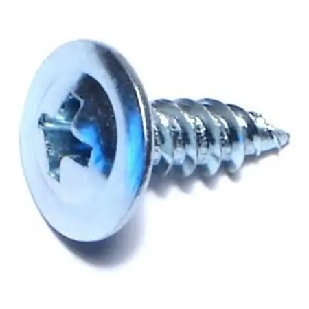 8-18 X 9/16 Zinc Plated Steel Self-piercing Lath Screws With Phillips Modified Truss Head