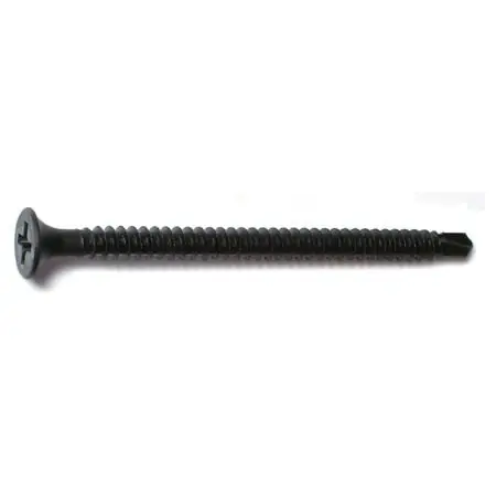 8-18 X 2-3/8" Black Phosphate Steel Phillips Bugle Self-drilling Screws