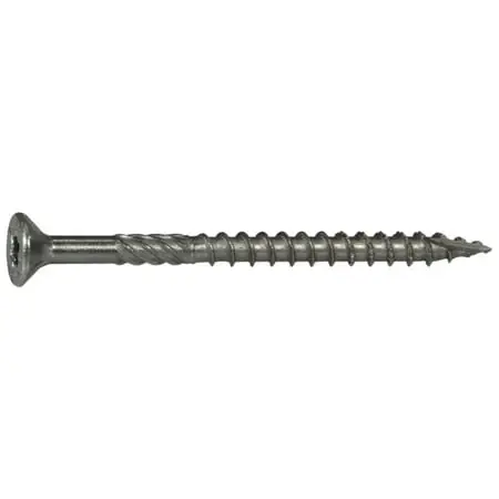 9 X 2-1/2 Star Drive Stainless Steel Deck Saberdrive Screws 1 Lb. Box (86 Pcs.)