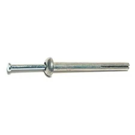 1/4 X 2-1/2 Zinc Plated Steel Truss Pin Drive Anchors Ndats-032