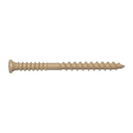 10 X 2-1/2 Star Drive Tan Composite Deck Saberdrive Screws 1 Lb. Box (86 Pcs.)
