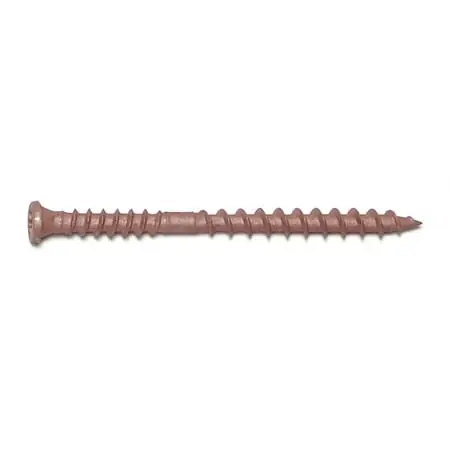 10 X 2-1/2 Star Drive Red Composite Deck Saberdrive Screws 1 Lb. Box (96 Pcs.)