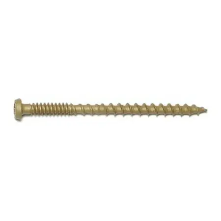 10 X 3 Star Drive Tan Composite Deck Saberdrive Screws 1 Lb. Box (71 Pcs.)
