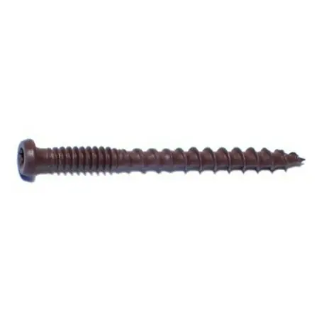 10 X 2-1/2 Star Drive Brown Composite Deck Saberdrive Screws 1 Lb. Box (86 Pcs.)