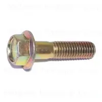 1/2-13 X 2 Yellow Zinc Grade 8 Coarse Hex Flange Bolts - Durable Fasteners