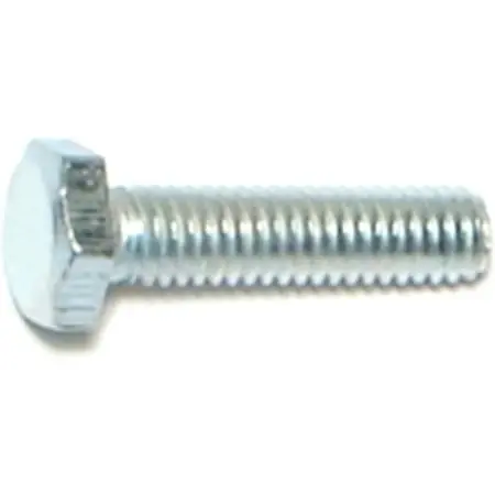 4mm-0.70 X 16mm Zinc Class 8.8 Coarse Hex Cap Screws - 50 Count
